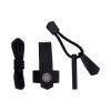Nóż Morakniv Eldris (S) z zestawem przetrwania (krzesiwo + paracord) - Czerwony